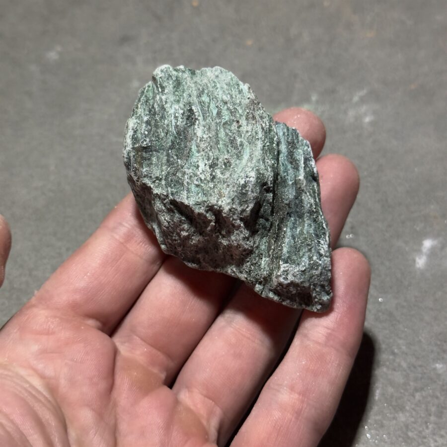 natural fuchsite in raw form, perfect for crystal enthusiasts